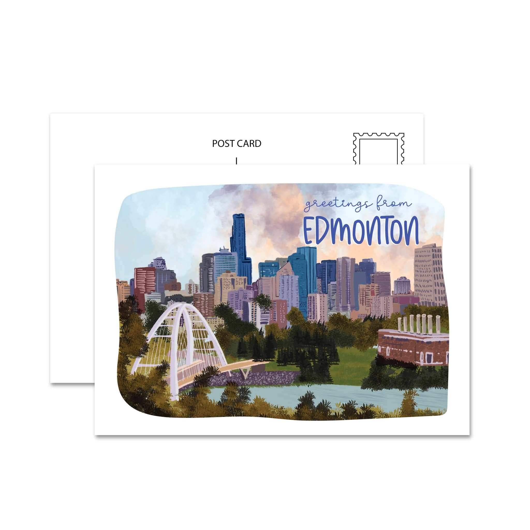 YEG Skyline Postcard