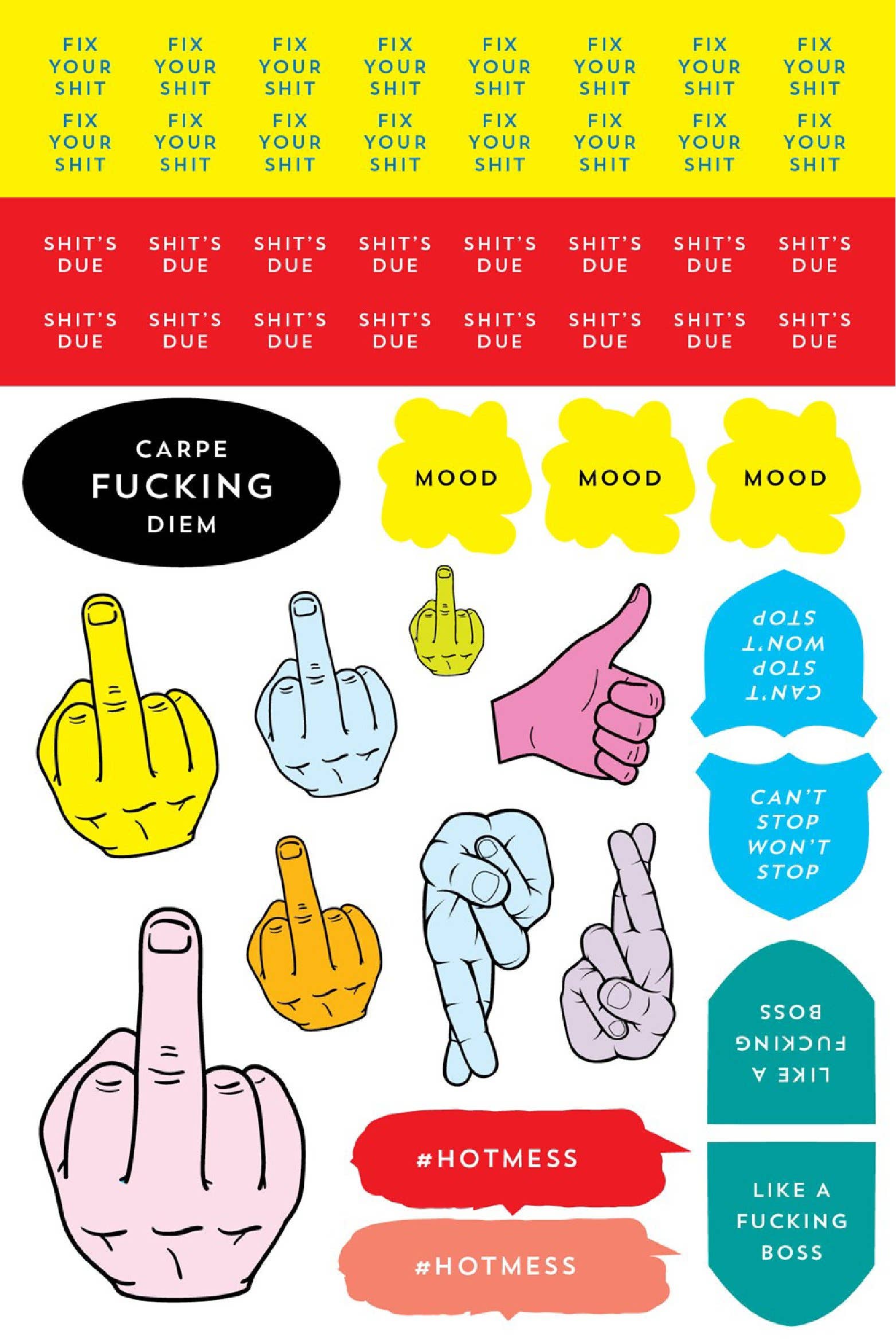 F*cking Planner Stickers