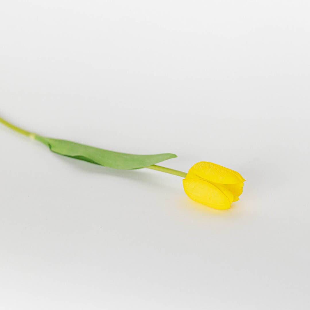 Real Touch Tulips, Yellow