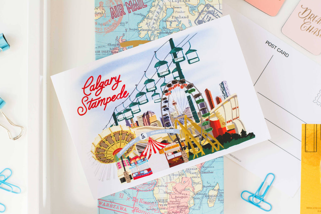 Calgary Stampede Postcard