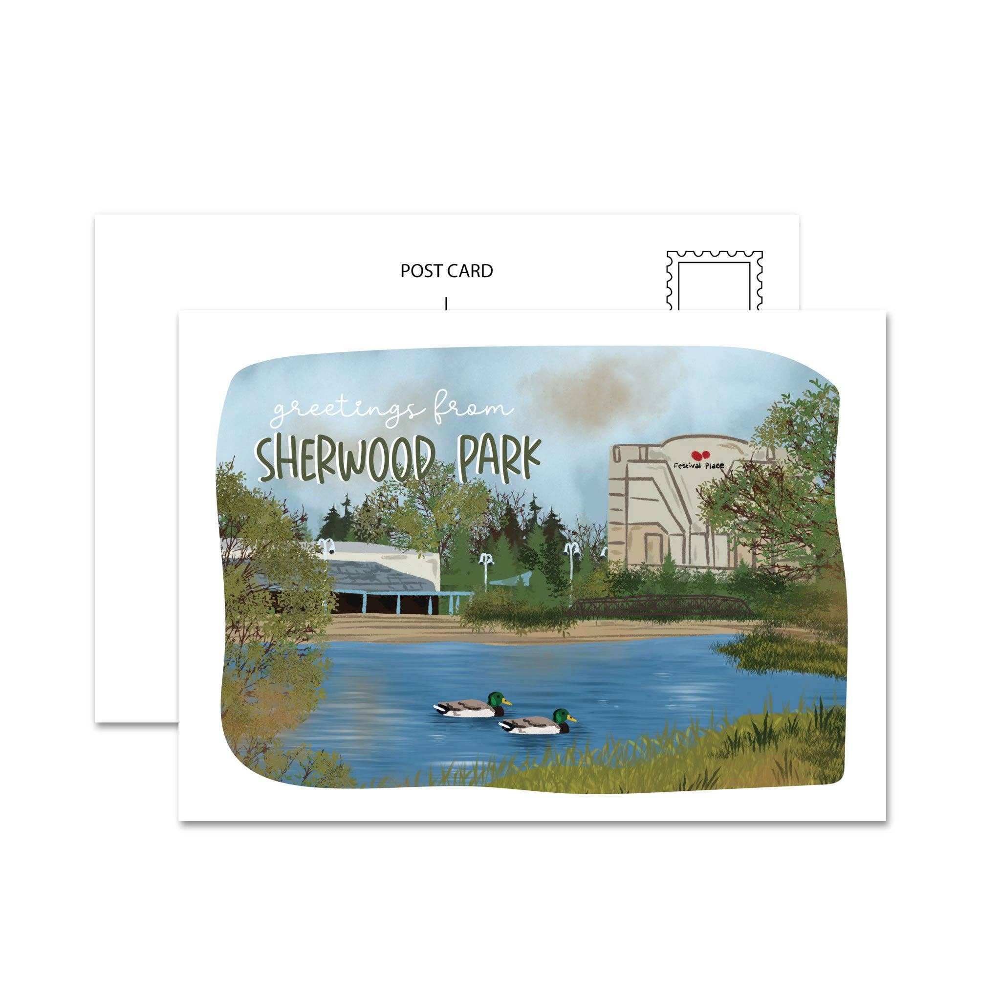 Sherwood Park Postcard