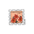 Saskatchewan Postage Stamp Magnet