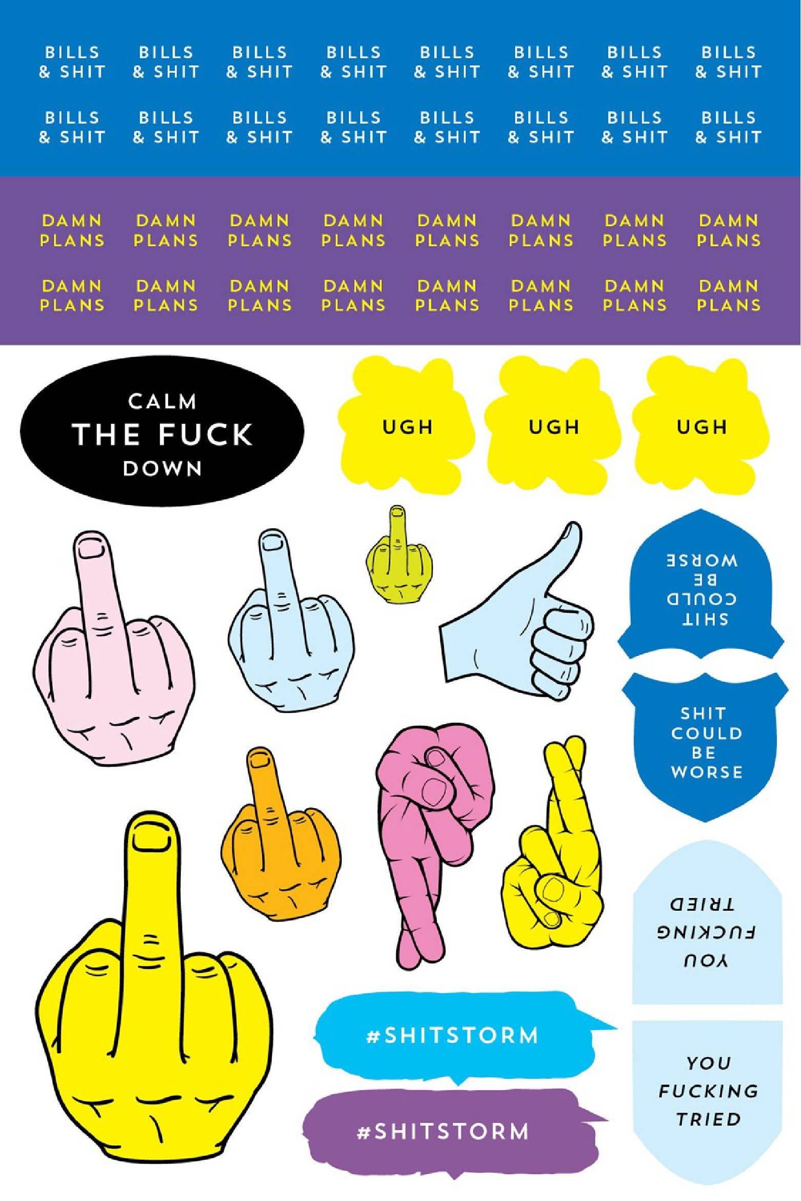 F*cking Planner Stickers