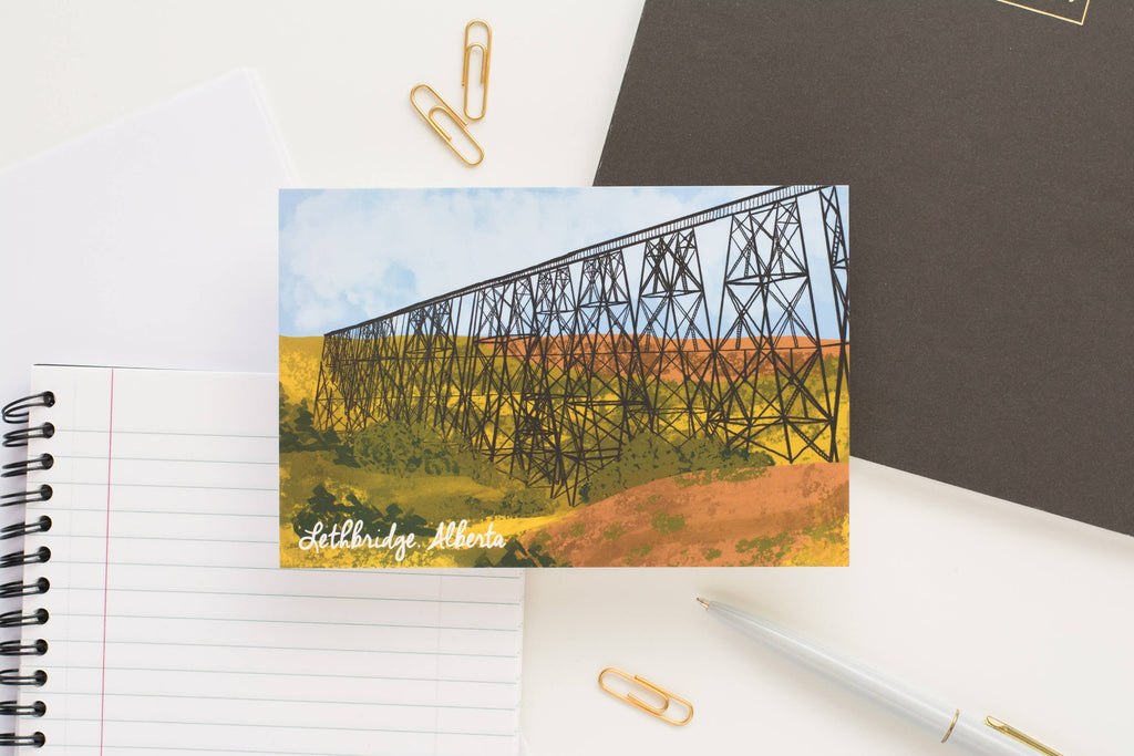 Lethbridge Alberta Postcard