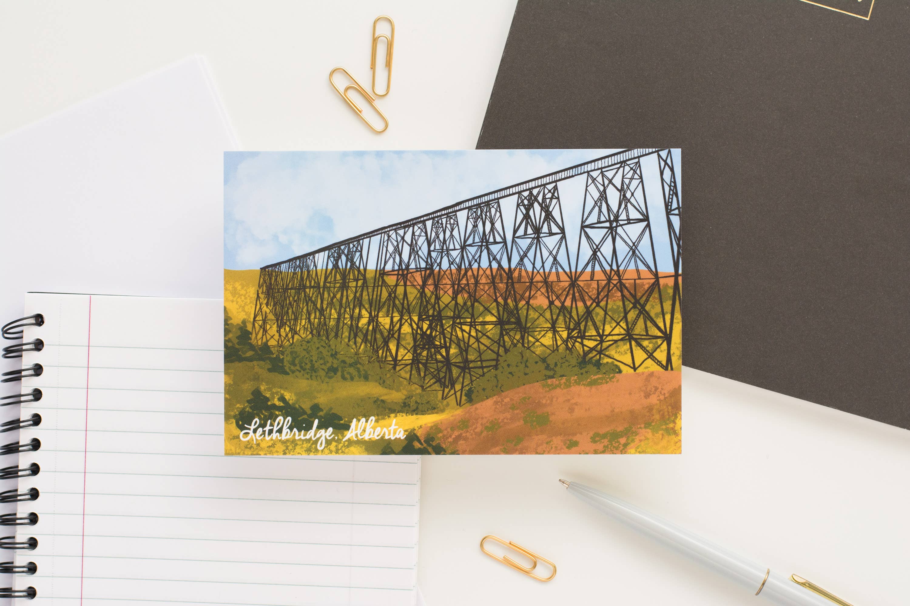 Lethbridge Alberta Postcard