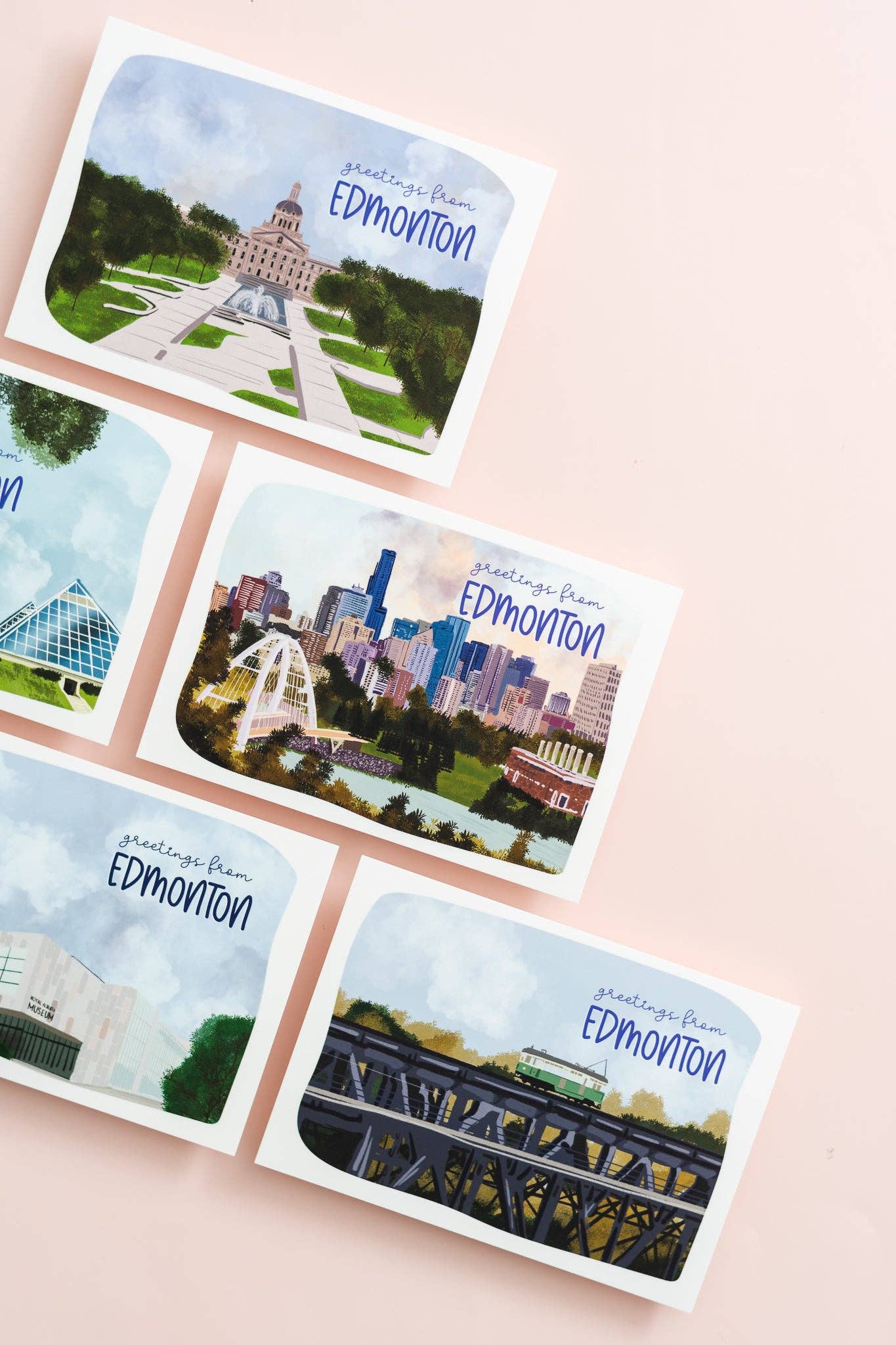 YEG Skyline Postcard