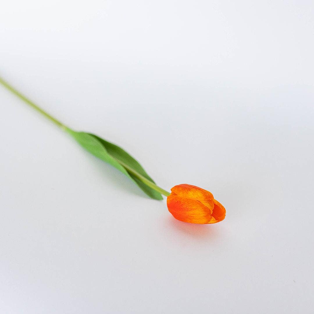 Real Touch Tulips, Orange