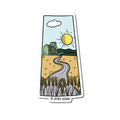 Saskatchewan Wheat Fields Matte Vinyl Sticker